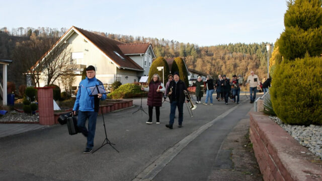 Musiker unterwegs