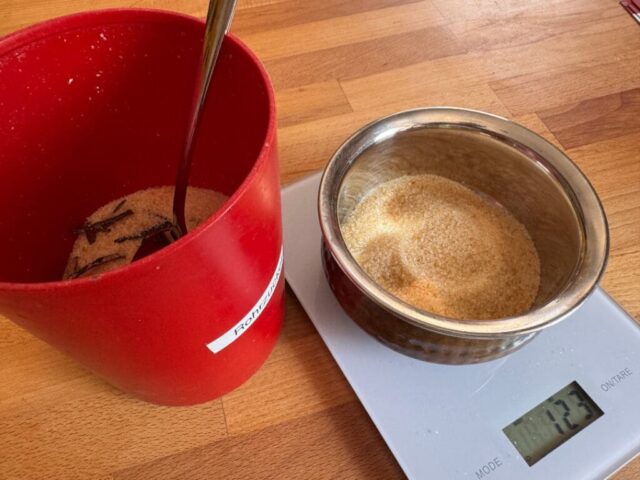 Bei mir im Haus ist kein Kristallzucker zu finden.