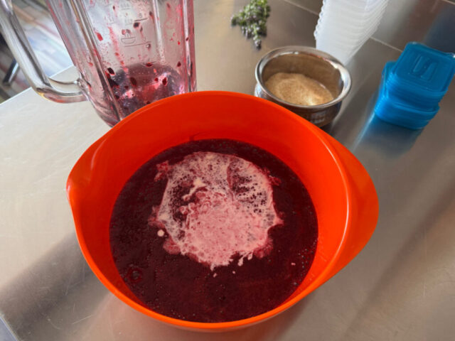 Wenn Buttermilch und Sahne auf Frucht trifft, wow.